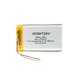 2500mAh ROBITON LP724373 с защитной платой PK1