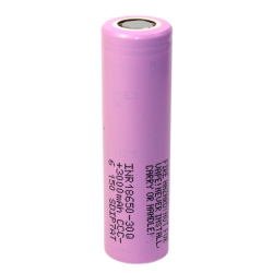 Аккумулятор Li-Ion высокотоковый Samsung INR18650-30Q (длина 64,8 мм,3,6/4,2 В, 15 А, 3000 мАч, 13 мОм)