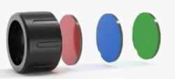 34мм Xtar TZ28 Набор светофильтров Red/Green/Blue