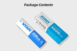 Аккумулятор Li-Ion XTAR 18650 (длина 69,6 мм, 3,6/4,2 В, 3500 мАч, 10 A)