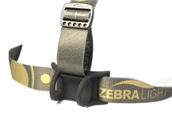 Налобное крепление Zebralight с черным держателем для H600-серии