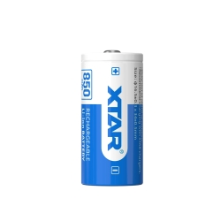 Аккумулятор Li-Ion XTAR 16340 (длина 34,1 мм, 3,6/4,2 В, 850 мАч, 2,5 A)