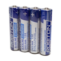 AAA Robiton LR03/ААА ALKALINE STANDARD батарейка (1 шт)