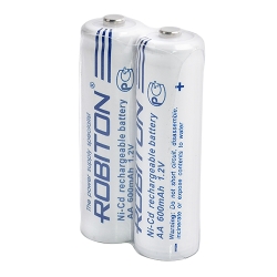 AA 600mAh Ni-Cd 1,2V Robiton 600NCAA (цена за 1 шт)