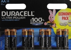 AA DURACELL ULTRA POWER Алкалиновая батарейка (до 03.2028)