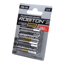 AA Robiton R-FR6 Литиевая батарейка (цена за 1 шт)