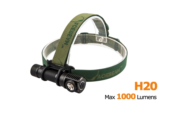 Acebeam H20 black 4000K (1x18650, XP-L HI WW, 1000lm, 80m)