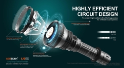 Acebeam L19 2.0 White LED (1xOsram KW CULPM1.TG,1650lm, 1300m)