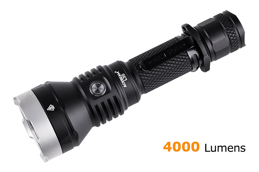 Acebeam L30 5000K (ЗУ, 1x 20700/18650, XHP 70.2, 4000lm, 373m)