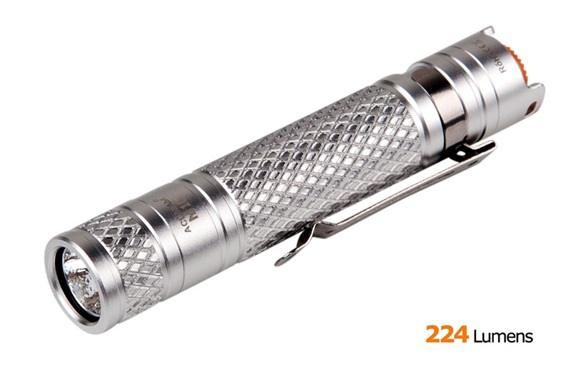 Acebeam M10 silver (AA/14500, XP-G3 S5, 224lm)