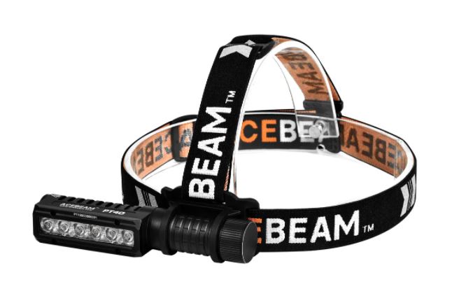 Acebeam PT40 (1x18650, 6xNICHIA 219C CRI≥90, 2400lm, 166m)