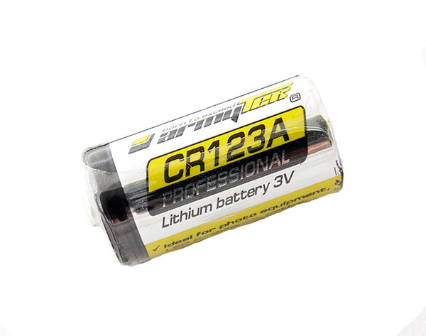 CR123A Armytek (1600 mAh) батарейка