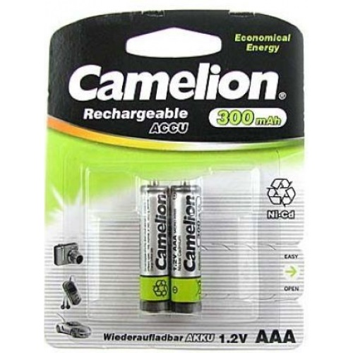 AAA  300 mAh Camelion NC-AAA300BP2 (цена за 1 шт)