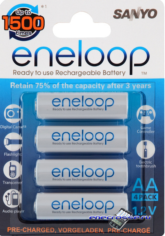Eneloop AA (HR-3UTGA) 2000 mAh