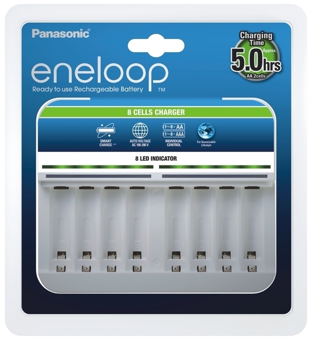 Eneloop BQ-CC63 8 cells charger