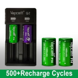 Аккумулятор Li-Ion Vapcell INR18350 F14 (3,6/4,2 В, 3 A, 1350 мАч, 54 мОм, 18,3x35 мм)
