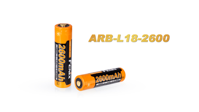 Аккумулятор 18650 Fenix ARB-L18-2600 PCB (без упаковки)