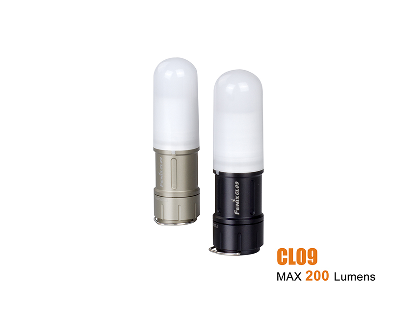 Фонарь Fenix CL09 Black 200lm 10m (белый+красный+зеленый свет)