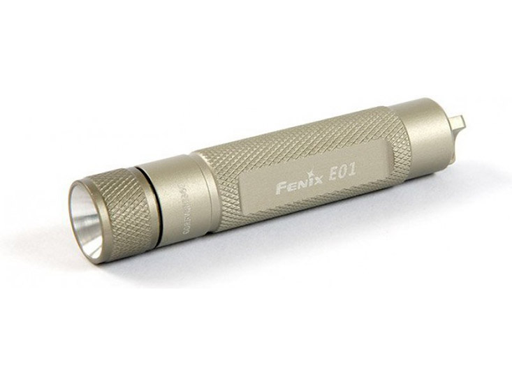 Fenix E01 silver  (1xААА, Nichia, 13лм) АРХИВ