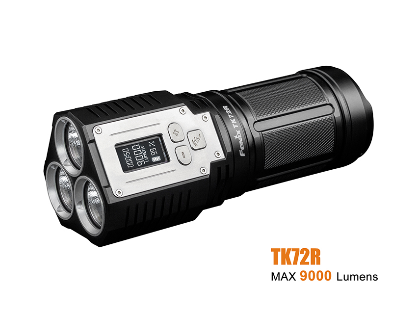Поисковый фонарь Fenix TK72R (ЗУ, акк-р ARB-L45, 3xXHP70, 9000lm, 286m)