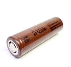 Аккумулятор Li-Ion LG INR18650HG2 (длина 65 мм, 3,6/4,2 В, 20/30 А, 2890 мАч, 15 мОм, 12.2021)