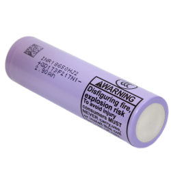 Аккумулятор Li-Ion LG INR18650 HJ2 (длина 65 мм, 3,6/4,2 В, 20 А, 3000 мАч, 12 мОм)