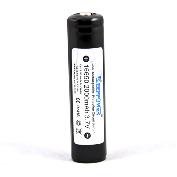 KeepPower 16650 2000 mAh 4,35V