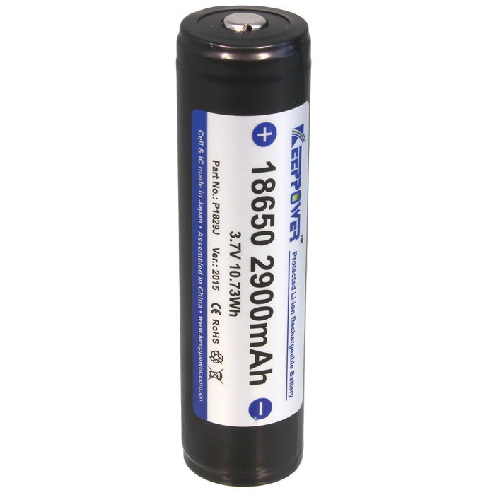 KeepPower 18650 2900мАч 3,7В P1829J (Panasonic NCR18650PF)
