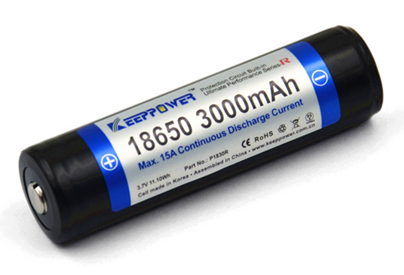 KeepPower 18650 3000 mAh 3,7v 15A P1830R