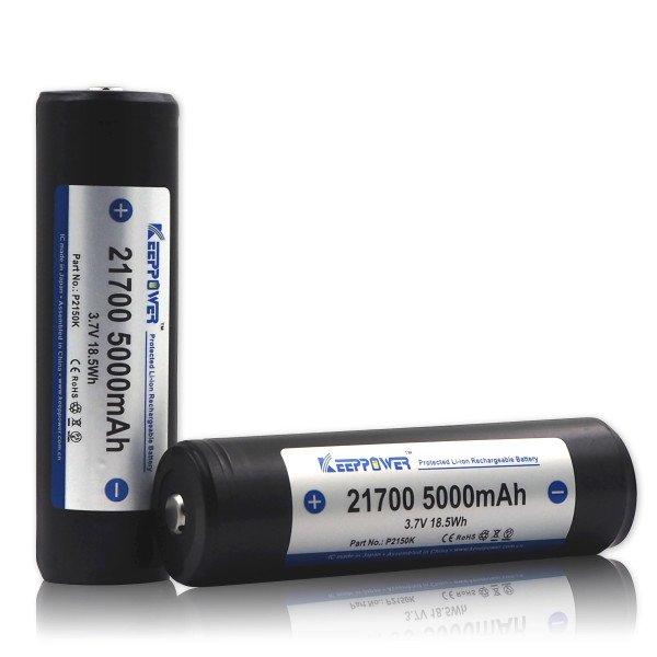 KeepPower 21700 10A 5000mAh 3,7/4,2 P2150K защищенный