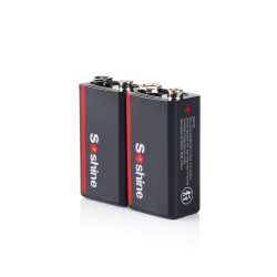 Аккумулятор Li-Ion Soshine LiUSB-9V-1000 (9 В, 0,4 А, 411 мАч, ЗУ USB-C)