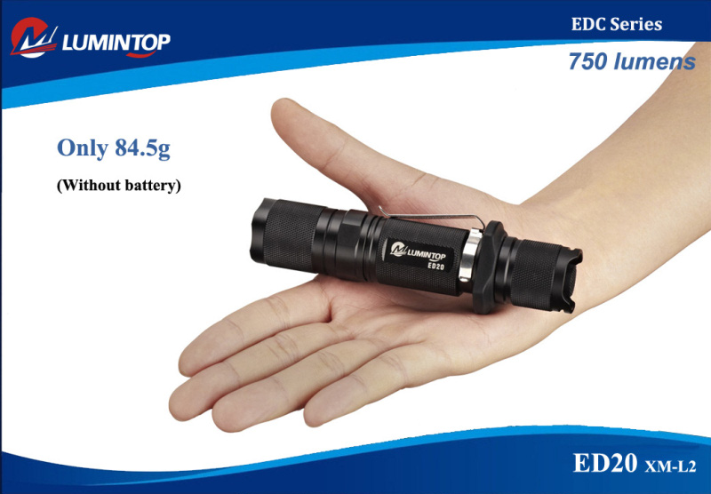 Lumintop ED20 хол.свет 750lm, 230m (мятая коробка)