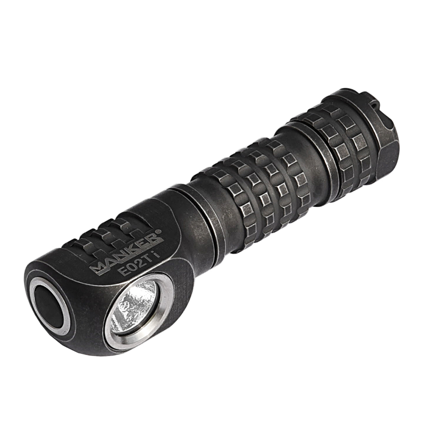 Manker E02 Ti Black Titanium Carbide CW (AAA, XPG3, 220lm, 55m)