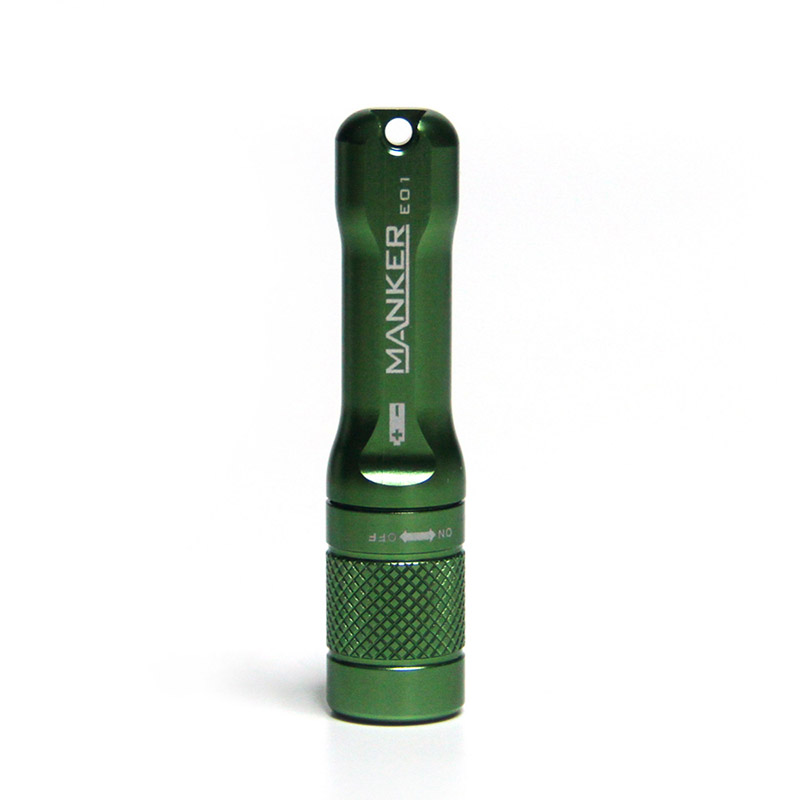 Manker E01 Green (AAA, NICHIA NVSW219C-R9050, 42m)