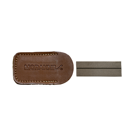 Точилка ручная Morakniv® Diamond Sharpener 600 Fine алмазная в кожаном чехле, 501-9860