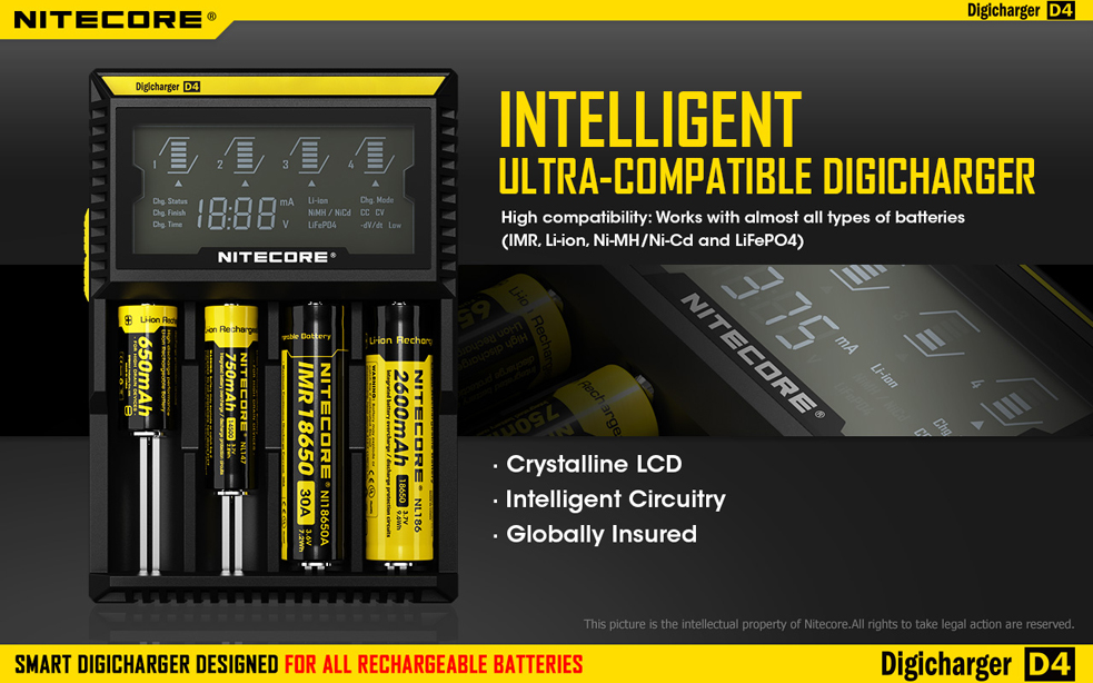 Nitecore Digicharger D4