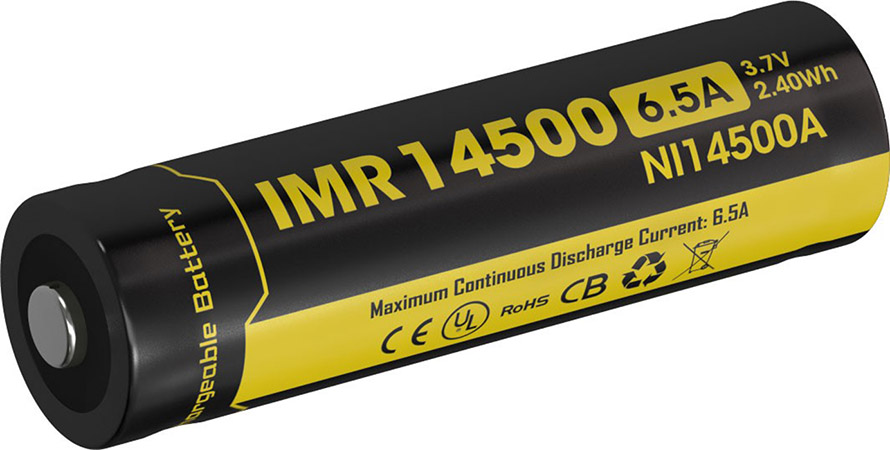 Niteсore IMR NL14500A 6.5А 650mAh