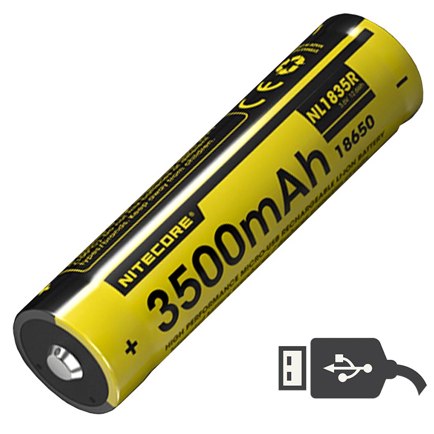 Niteсore NL1835R 3500mAh 3,6v (встроенное ЗУ)