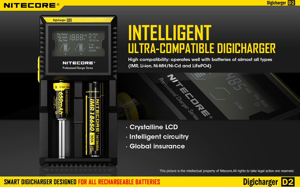 Nitecore Digicharger D2