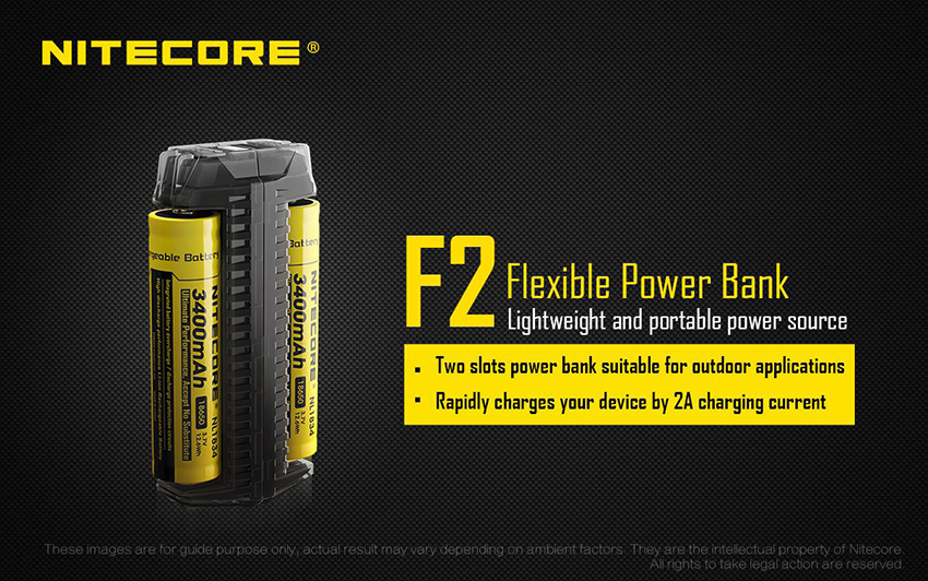 Nitecore F2 ЗУ+POWERBANK