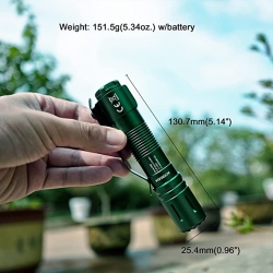 Acebeam Defender P15 EDC Tactical Light (Dark Green)