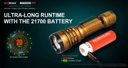 Acebeam P17 Tactical Flashlight (Tan)