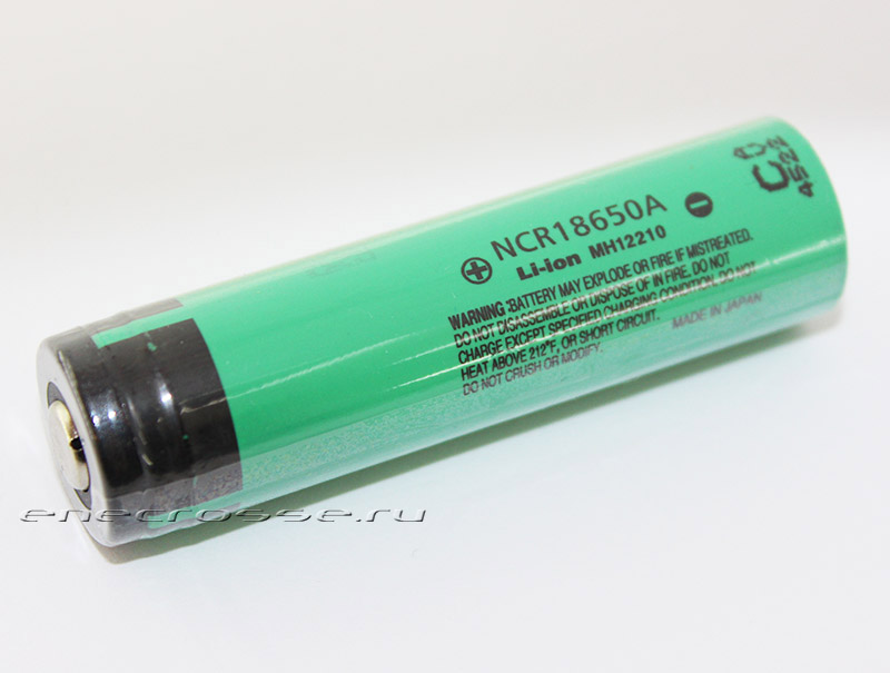 Panasonic NCR18650A 3100 mAh (защищенный)