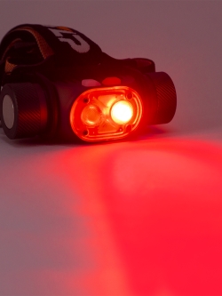 Яркий луч PANDA 2M RED (1*18650 350lm)