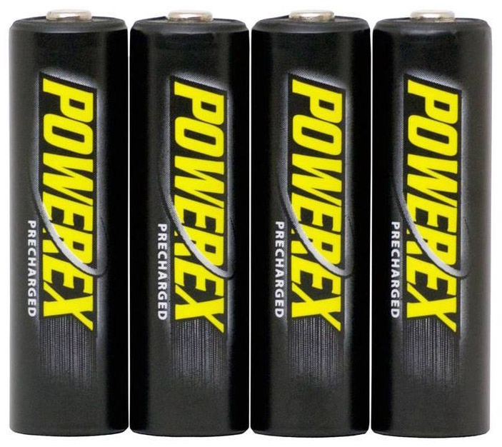 Аккумуляторы Powerex Precharged (AA, 2250 мАч, 36 мОм, 4 шт)