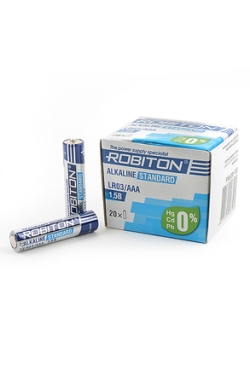 AAA Robiton LR03/ААА ALKALINE STANDARD BULK20 батарейка (1 шт)
