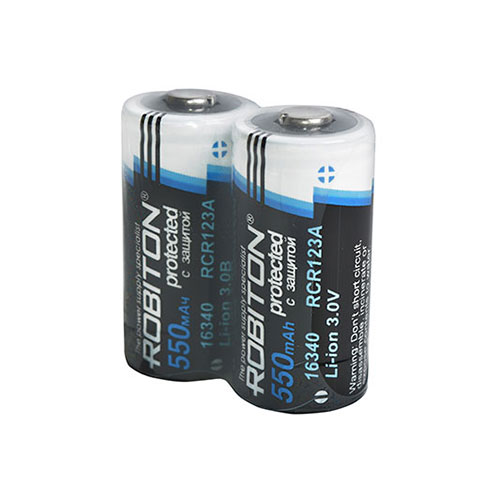 Robiton Li16340/3.0 550mAh защищенный (цена за 1 шт)