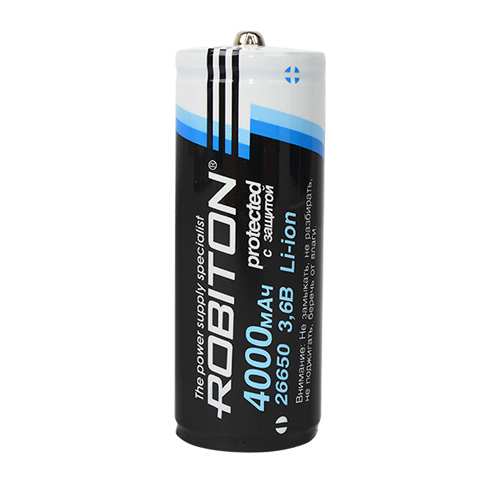 Robiton 26650 4000mAh 3,6V (выведен из ассортимента)