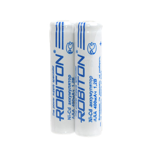 AAA 400mAh Ni-Cd 1,2V Robiton 400NCAAA (цена за 1 шт)