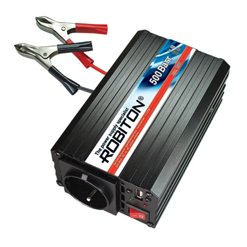 Robiton R-500  500W с USB выходом Инвертор 12V-220V